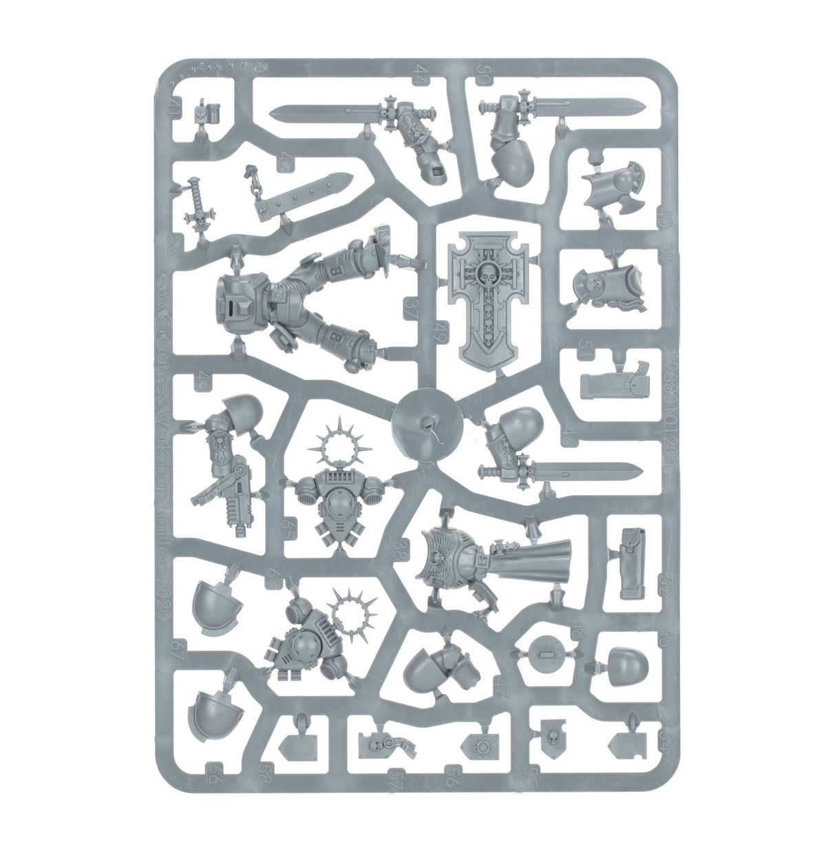 Matrices de miniaturas de la Patrulla de Combate de Dark Angels, imagen 1
