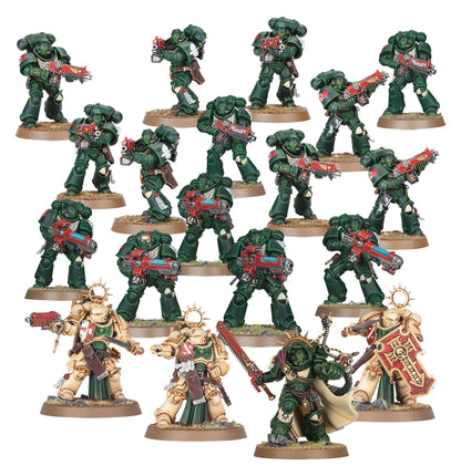 Las 19 miniaturas de la Patrulla de Combate de Dark Angels, Warhammer 40K