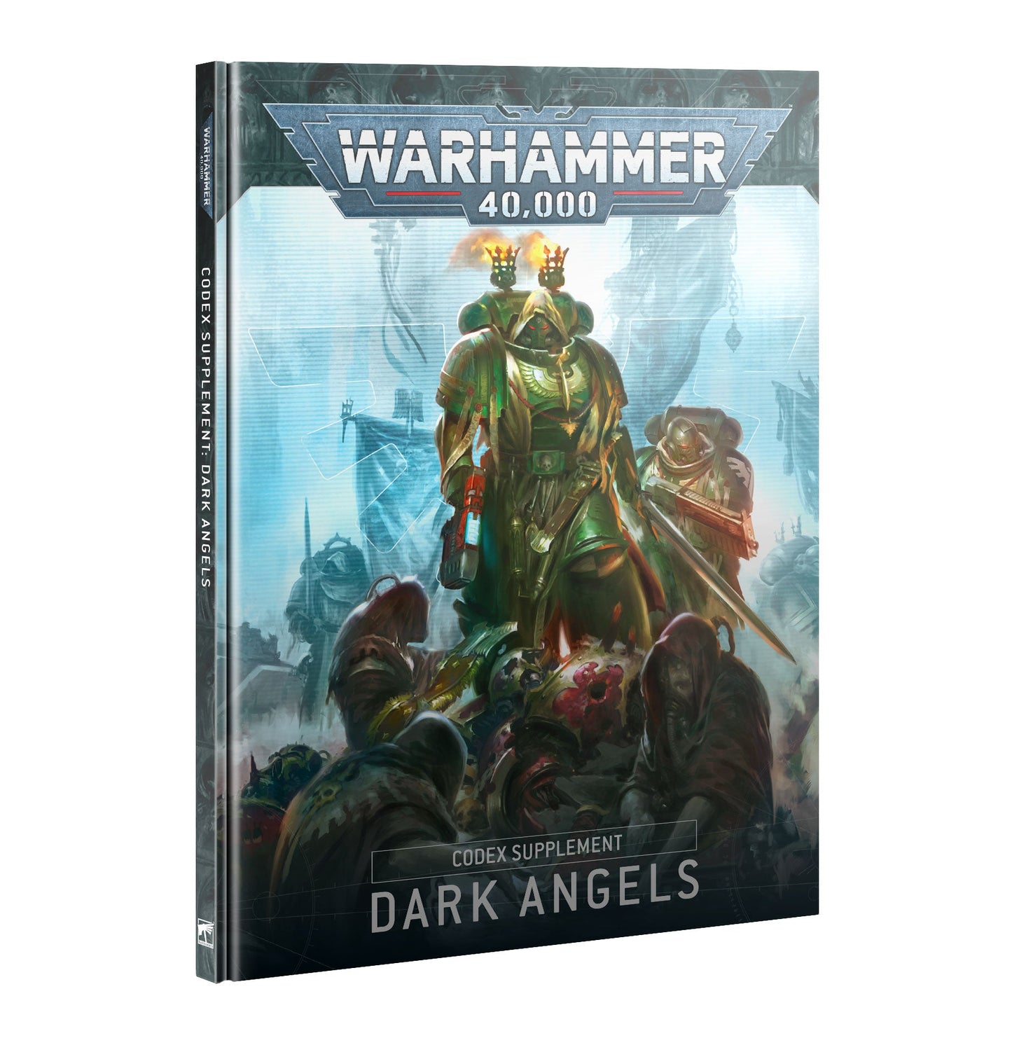 Portada del Suplemento de Codex Dark Angels en inglés para Warhammer 40K