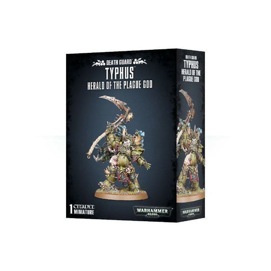 WARHAMMER 40K - GUARDIA DE LA MUERTE: TYPHUS HERALDO DEL DIOS DE LA PLAGA