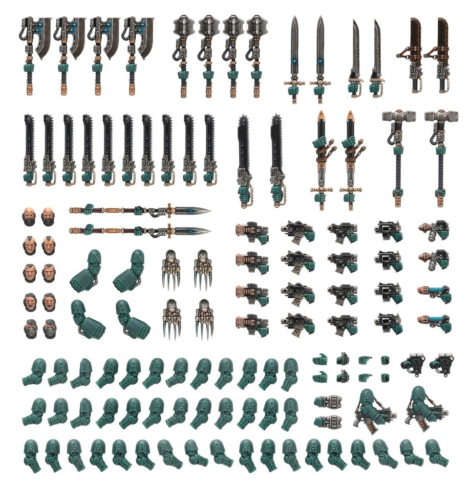 WARHAMMER HORUS HERESY:  LEGION ASTARTES MELEE WEAPONS UPGRADE