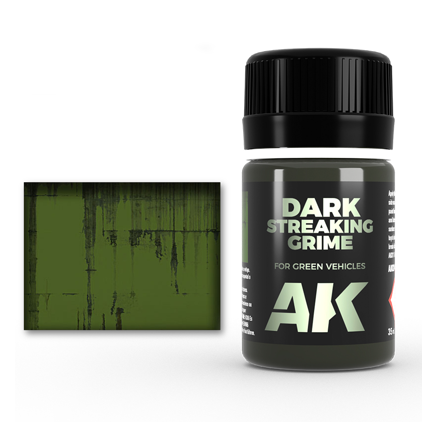 AK INTERACTIVE: SUCIEDAD ESCURRIDA OSCURA (Dark Streaking Grime)