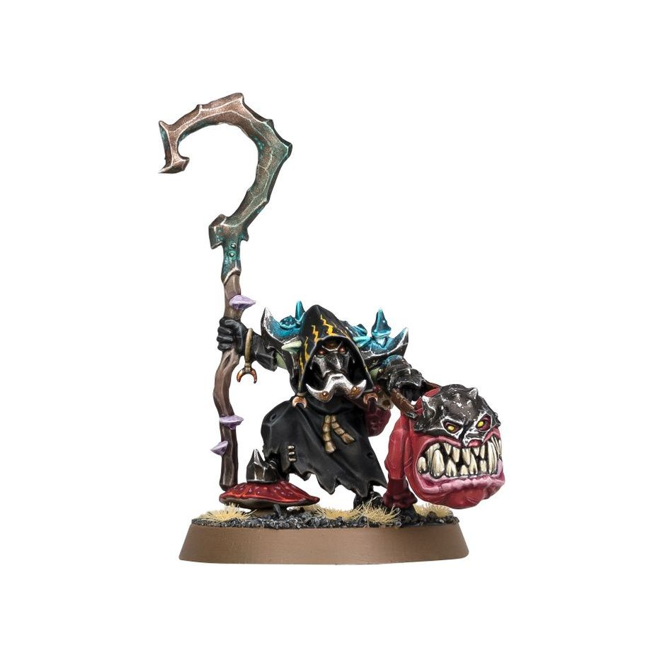 AGE OF SIGMAR - Jefe de Garrapatoz con Garrapato Komekaraz