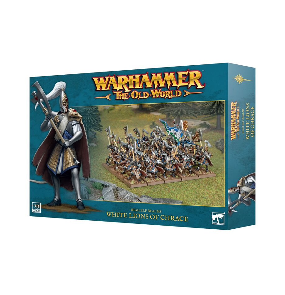 THE OLD WORLD - HIGH ELF REALMS: WHITE LIONS OF CHRACE