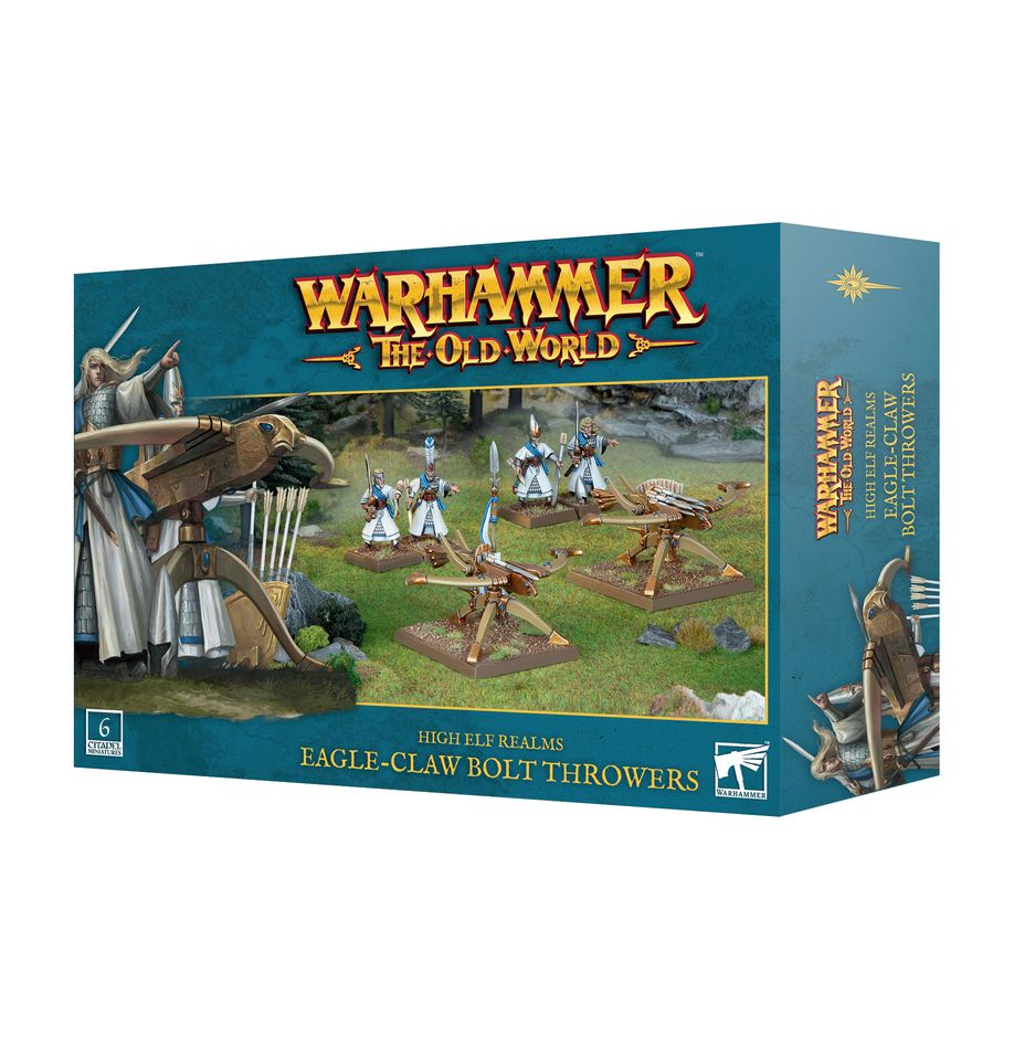 THE OLD WORLD - HIGH ELF REALMS:EAGLE CLAW BOLT THROWERS