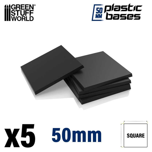 GSW: Peanas de plástico - Cuadradas 50x50 mm