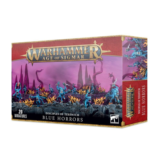 AGE OF SIGMAR - DISCIPLES OF TZEENTCH: HORRORES AZULES