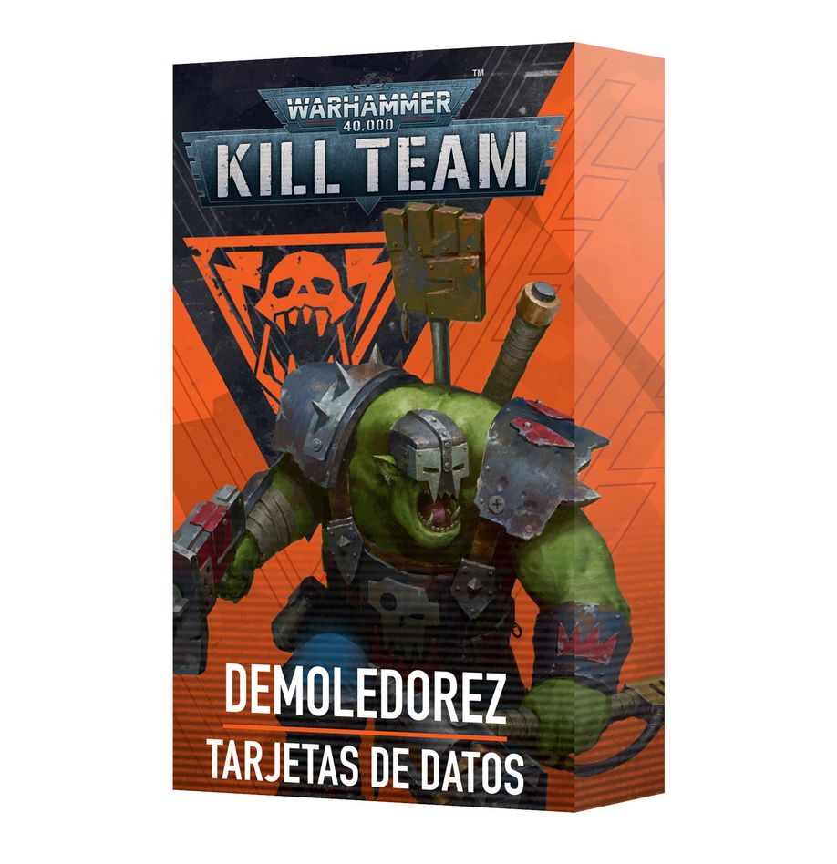 KILL TEAM: TARJETAS DE DATOS: DEMOLEDOREZ (ESPAÑOL)
