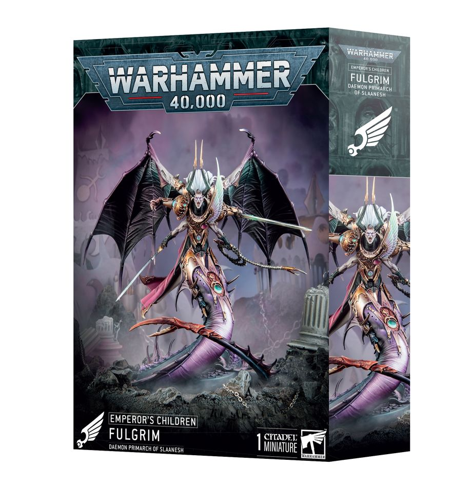 WARHAMMER 40K - FULGRIM PRIMARCA DAEMON DE SLAANESH
