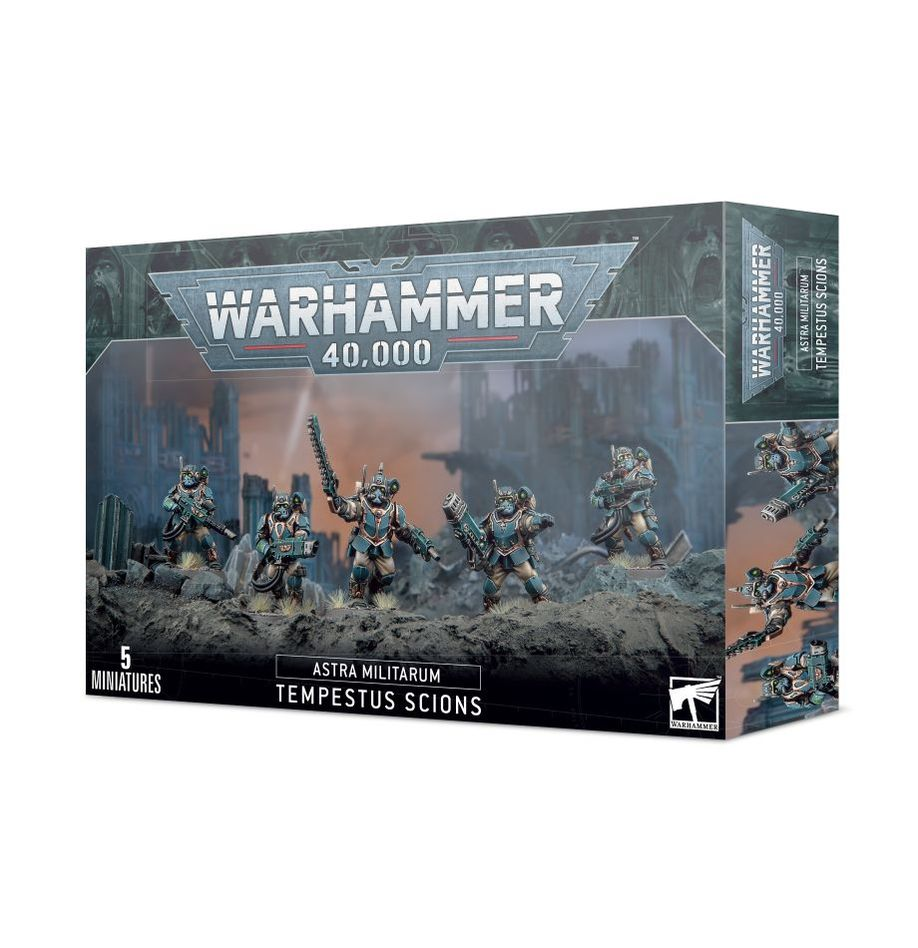 WARHAMMER 40K - ASTRA MILITARUM TEMPESTUS SCIONS