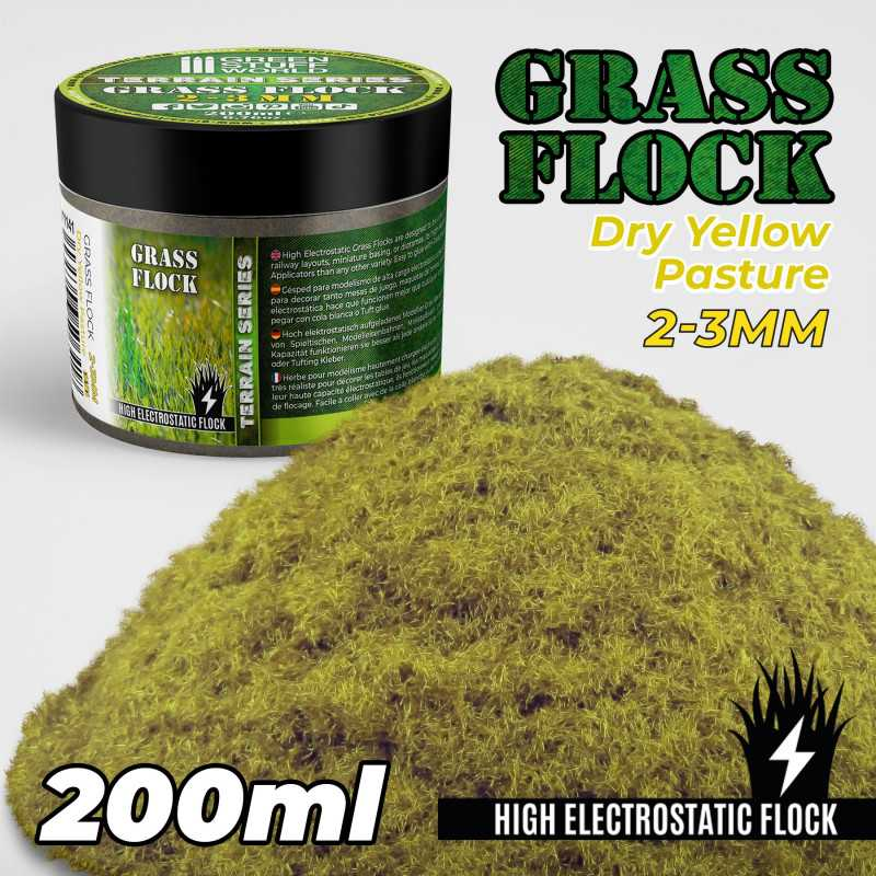 GSW - Cesped Electrostatico 2-3mm - DRY YELLOW PASTURE - 200ml