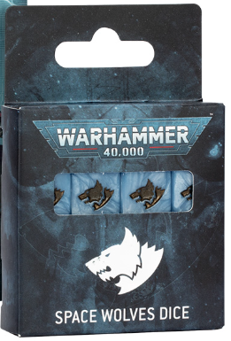 WARHAMMER 40000: SPACE WOLVES DICE