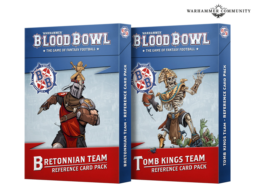 BLOOD BOWL: TOMB KINGS TEAM CARD PACK
