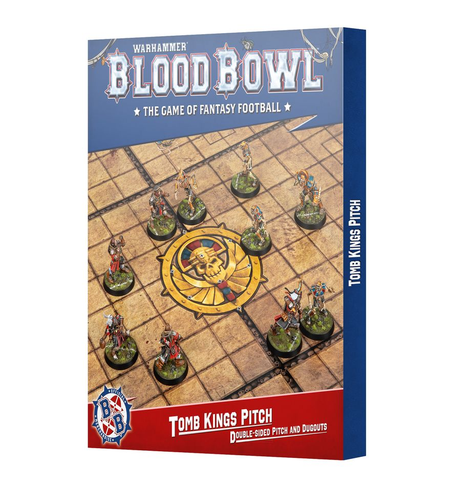 BLOOD BOWL: TOMB KINGS TEAM PITCH & DUGOUTS