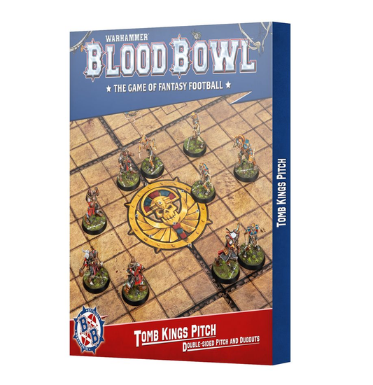 BLOOD BOWL: TOMB KINGS TEAM PITCH & DUGOUTS