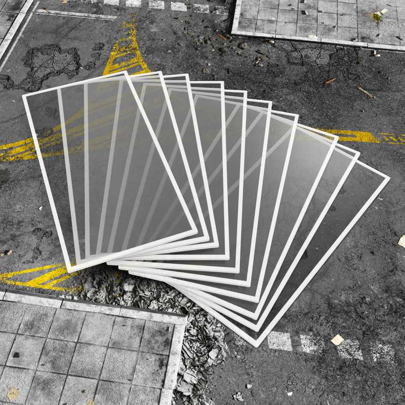 Glasspack Footprints WTC Básicos x10