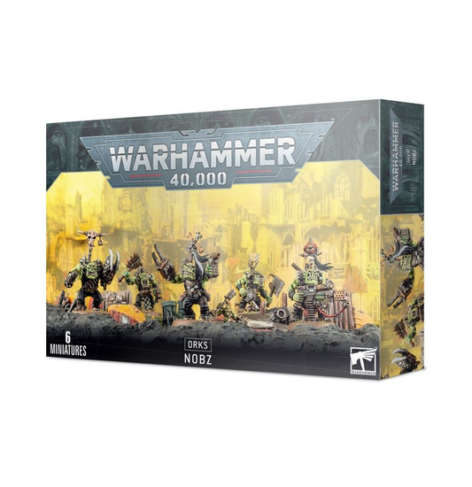 ORKS: NOBLEZ - miniatura y caja de Orks Warhammer 40k