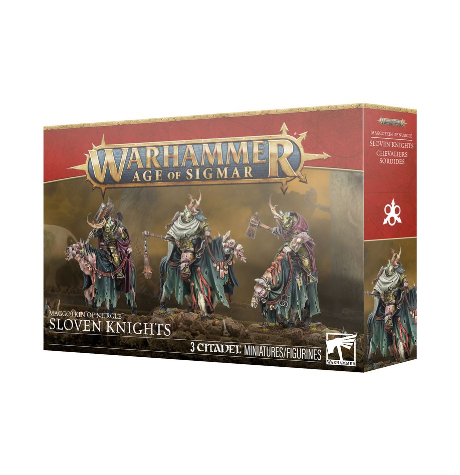 MAGGOTKIN/NURGLE: CABELLEROS DESGARBADOS