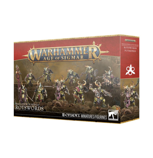 MAGGOTKIN OF NURGLE: ESPADAS PUTRIDAS