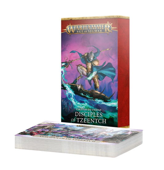 TARJETAS DE UNIDAD: D/OF TZEENTCH (ESP)