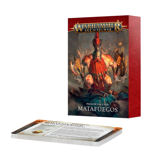 PACK DE FACCIÓN: MATAFUEGOS (ESPAÑOL)