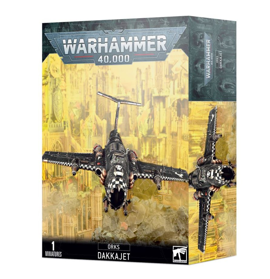 ORKS: KAZA A CHORRO - miniatura y caja de Orks Warhammer 40k