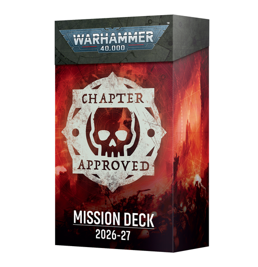 WH40K: CHAPTER APPROVED MISSION DECK (ENG)