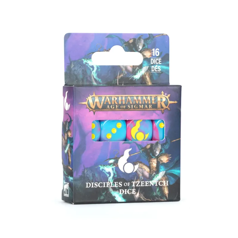 Dados de los Discípulos de Tzeentch