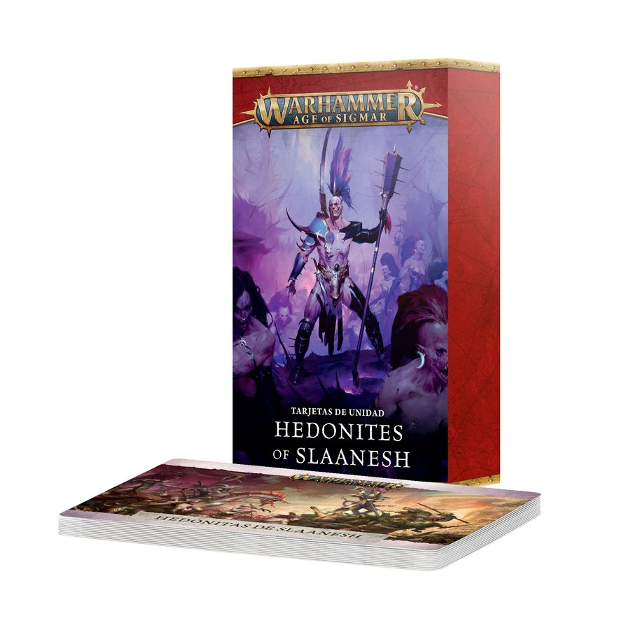 TARJETAS DE UNIDAD: HEDONITES OF SLAANESH
