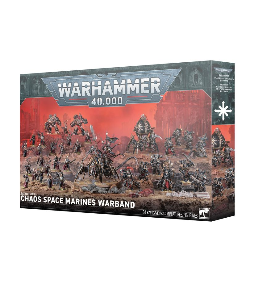 FUERZA DE BATALLA: BANDA DE CHAOS SPACE MARINES