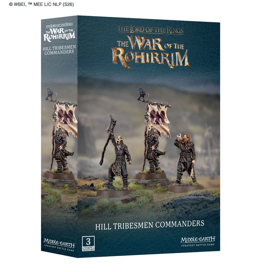 M-E SBG: HILL TRIBESMEN COMMANDERS