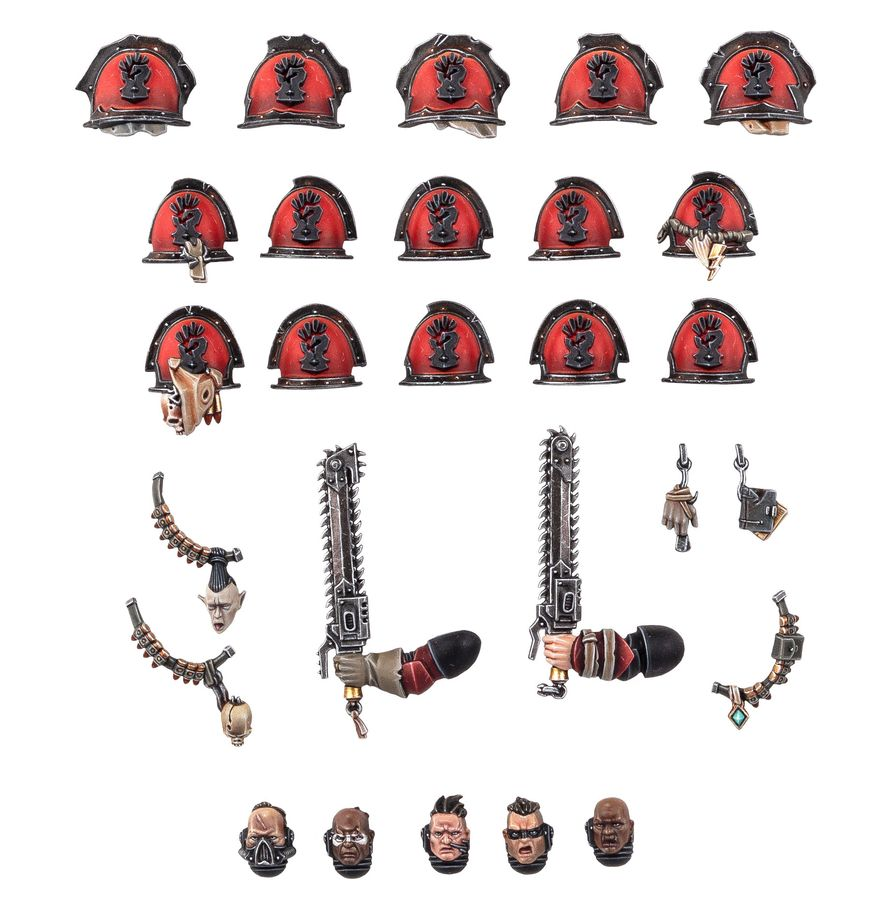 MEJORAS Y CALCOMANÍAS DE CORSARIOS ROJOS