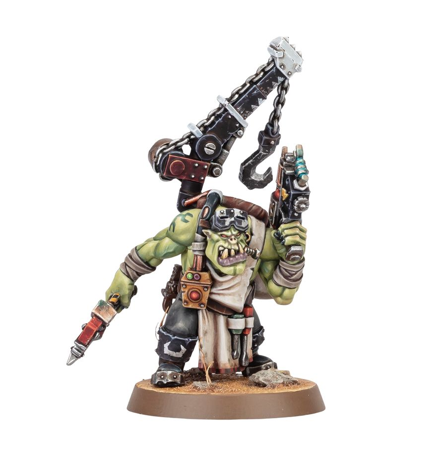ORKS: CHAPUZAZ - miniatura y caja de Orks Warhammer 40k