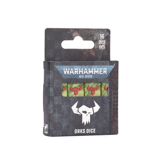 WARHAMMER 40000: ORKS DICE - miniatura y caja de Orks Warhammer 40k