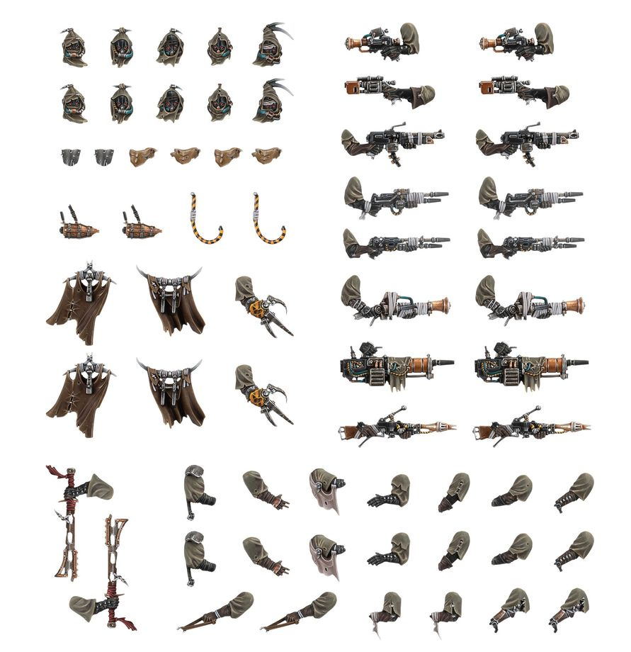ASH WASTES NOMADS WEAPONS & UPGRADES
