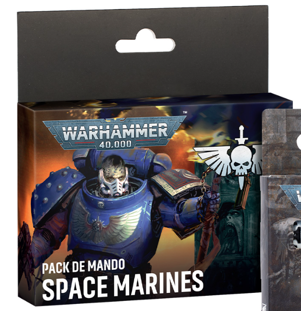 PACK DE MANDO: SPACE MARINES (ESPAÑOL)