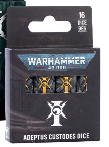 WARHAMMER 40000: ADEPTUS CUSTODES DICE