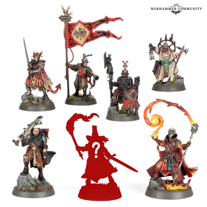 Warhammer Heroes: Cities of Sigmar Figuras Mini Blind Box Caja de 8 Figuras aleatorias