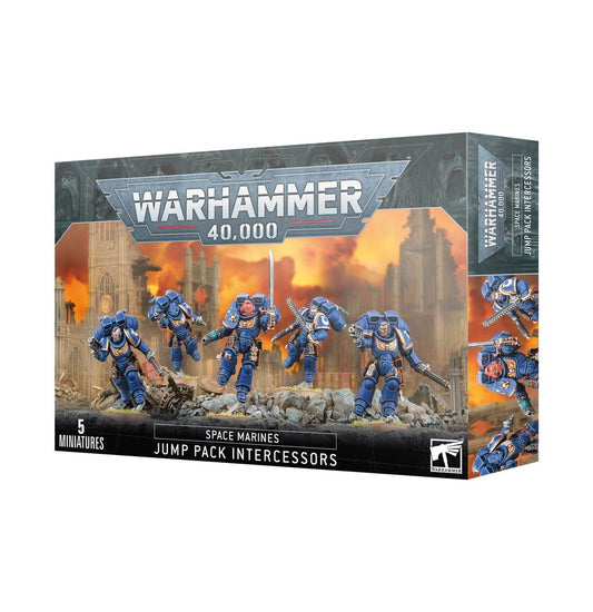 WARHAMMER 40K - MARINES ESPACIALES: INTERCESORES CON PROPULSORES DE SALTO