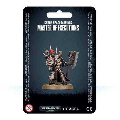 WARHAMMER 40K - MARINES ESPACIALES DEL CAOS: MAESTRO VERDUGO