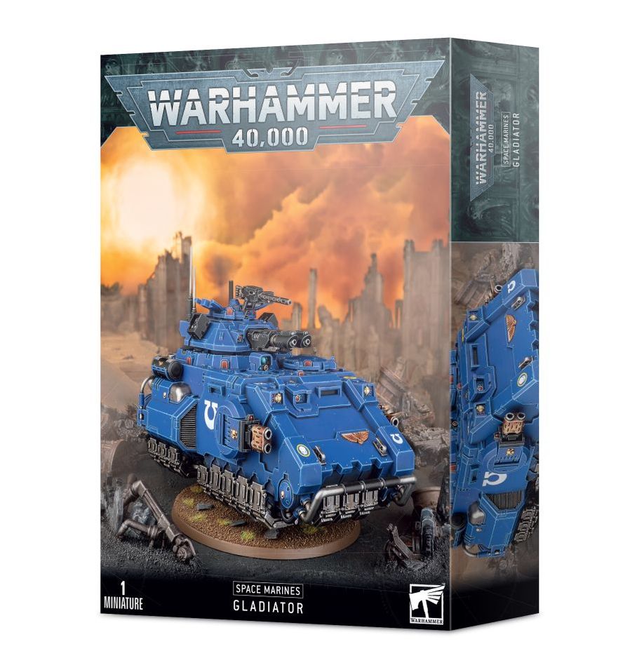 WARHAMMER 40K - MARINES ESPACIALES: GLADIATOR LANCERO/SEGADOR/VALIANT