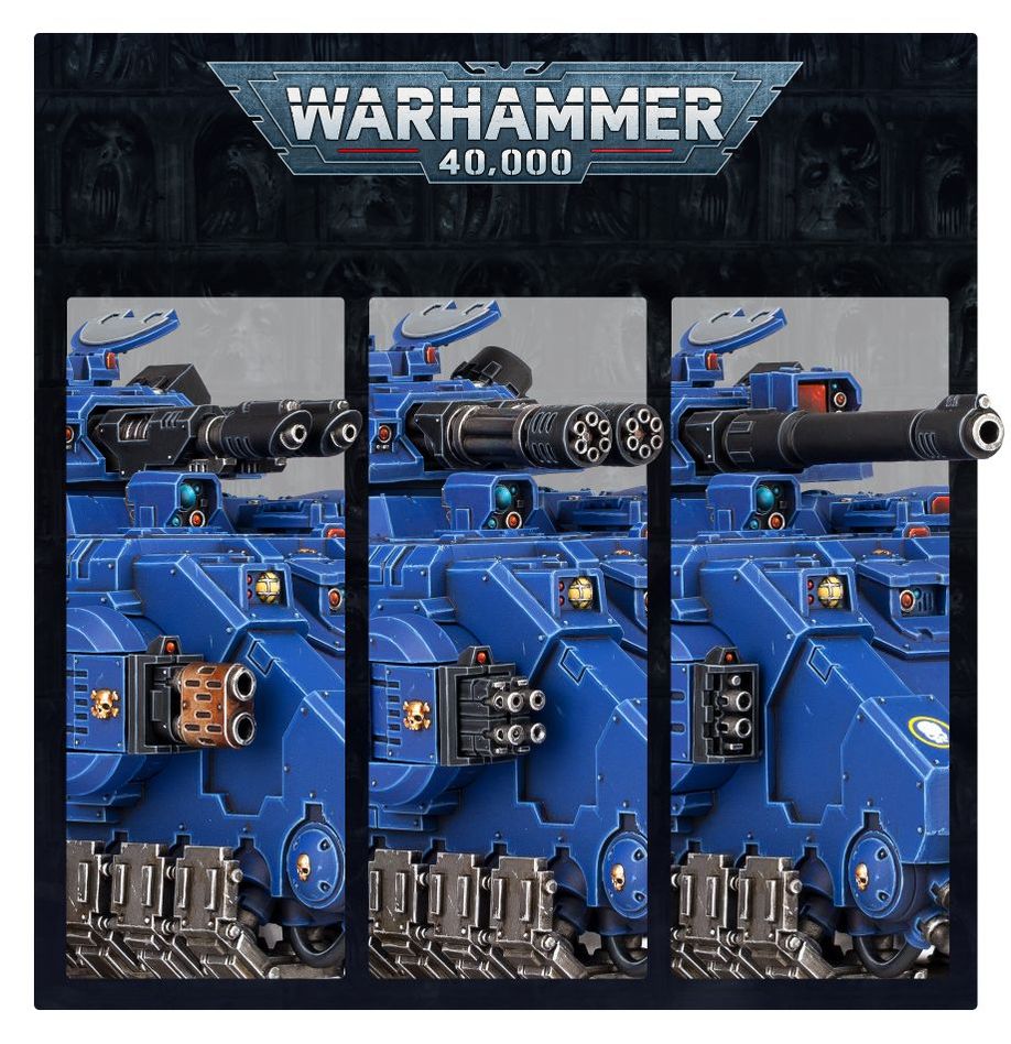 WARHAMMER 40K - MARINES ESPACIALES: GLADIATOR LANCERO/SEGADOR/VALIANT