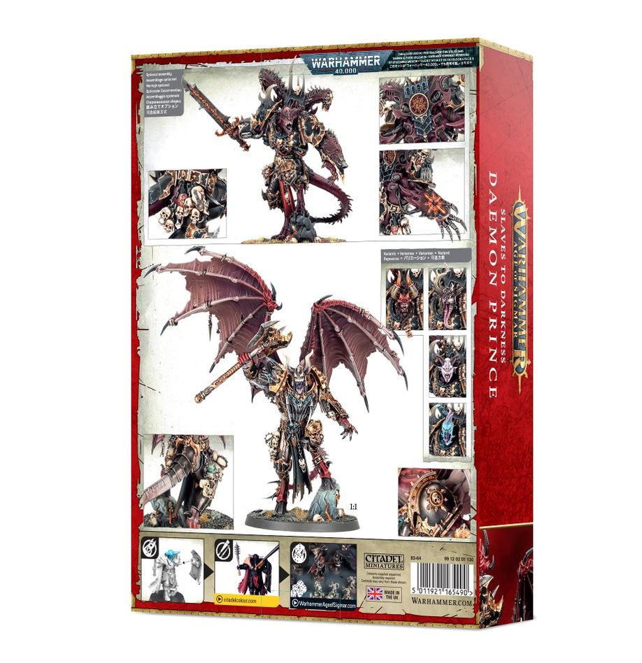 WARHAMMER 40K Y AOS: PRINCIPE DAEMON