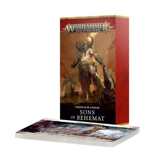 TARJETAS DE UNIDAD: SONS OF BEHEMAT (ESP)
