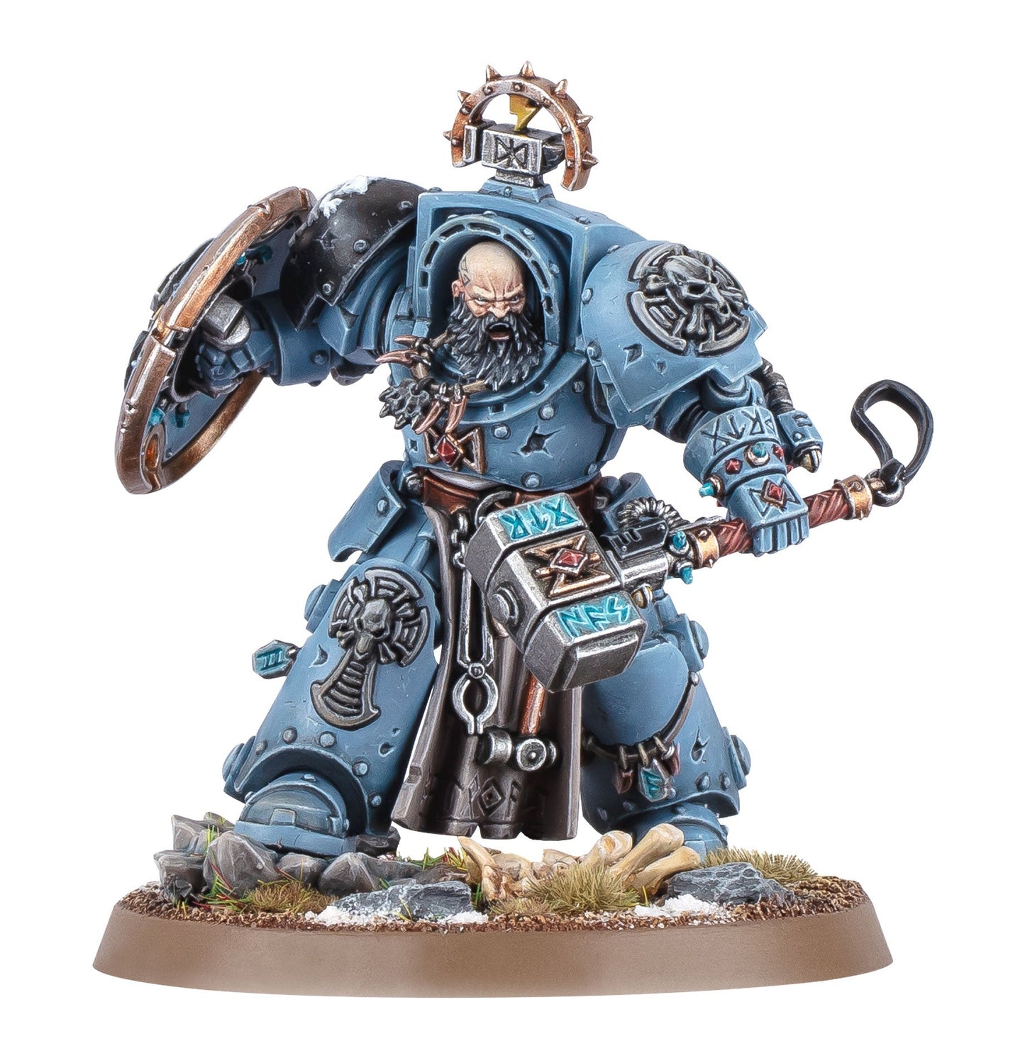 Arjac Puñorroca de Space Wolves para Warhammer 40K