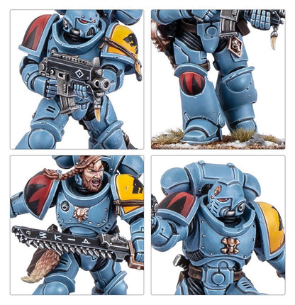 Detalles de los Cazadores Grises de Space Wolves