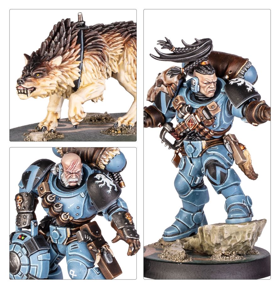Detalles del Comando de Exploradores Lobo para Kill Team