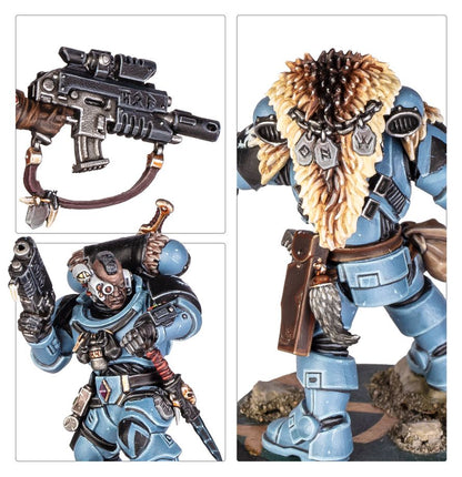 Opciones y detalles de los Exploradores Lobo de Space Wolves