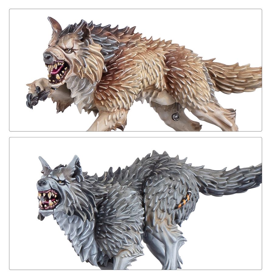 Detalles de los Cortacabezas de la Guardia del Lobo