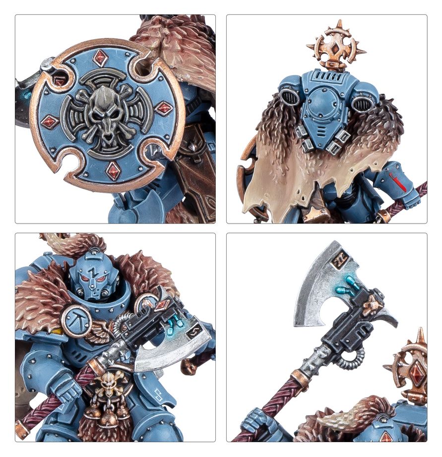Opciones de los Cortacabezas de Space Wolves